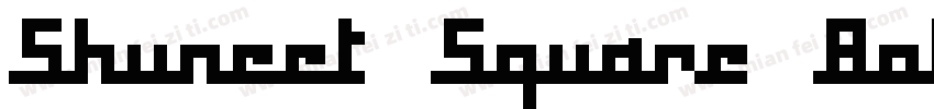 Shuneet Square Bold字体转换